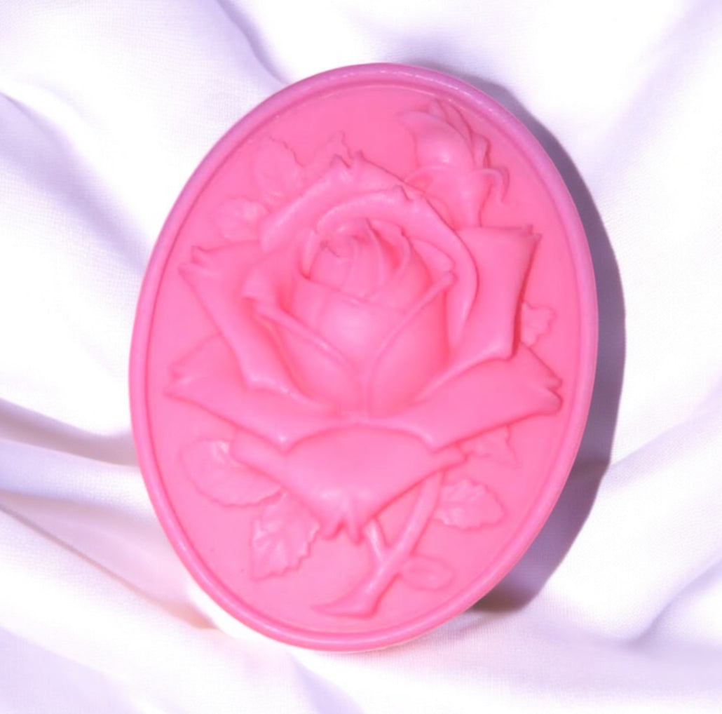 Old fashioned rose soap bar