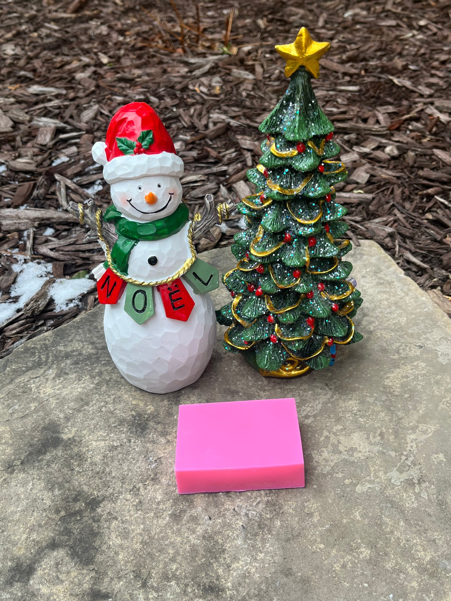 Peppermint soap bar