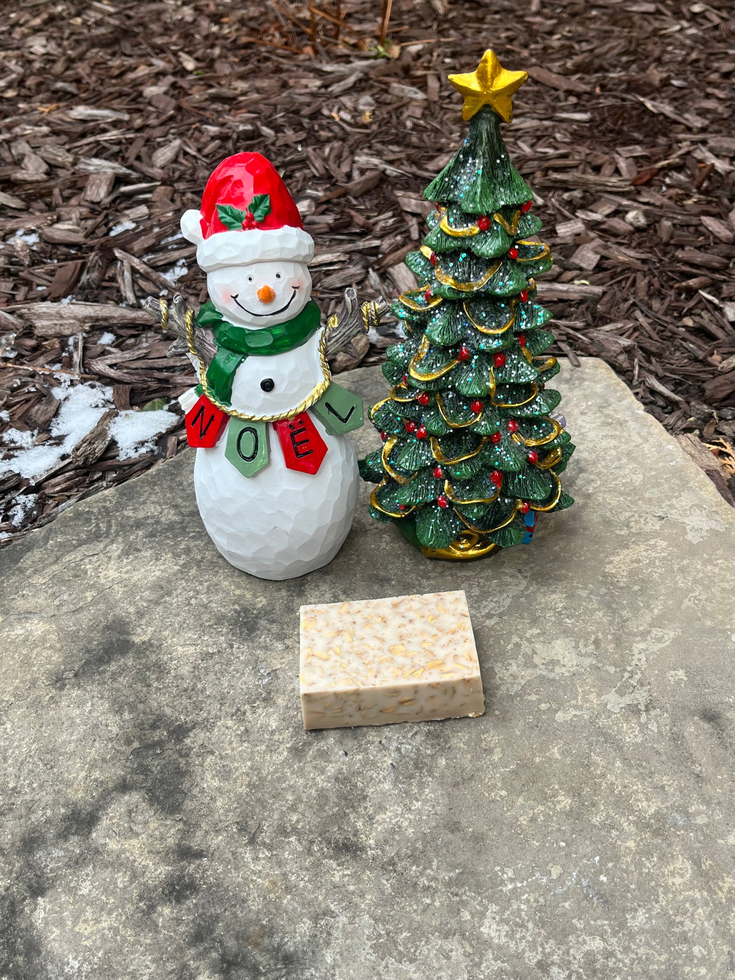 Maple vanilla oatmeal soap bar !