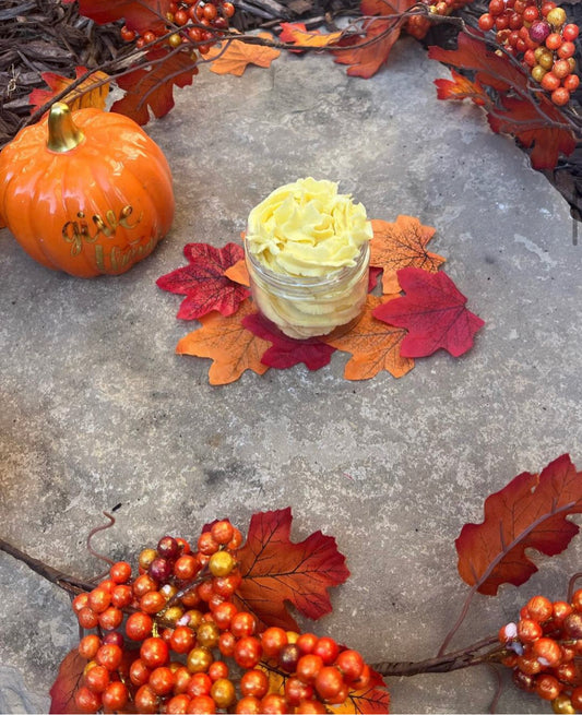 Apple cider body butter