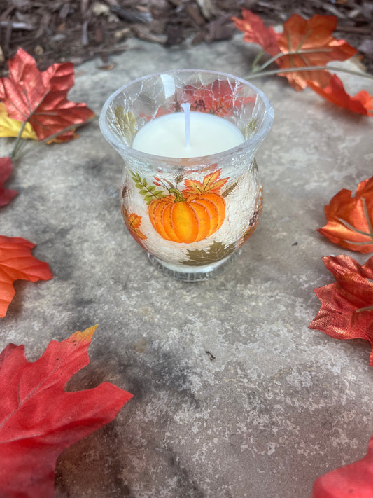 Pumpkin cheesecake candle!