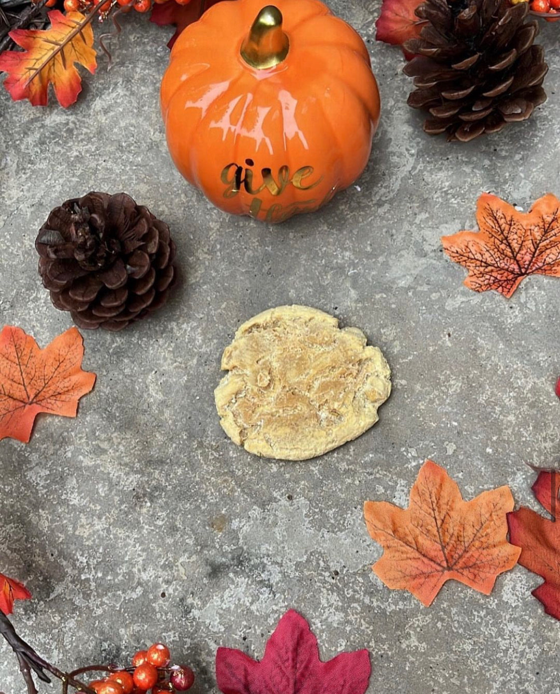 Pumpkin cheesecake cookie wax melt